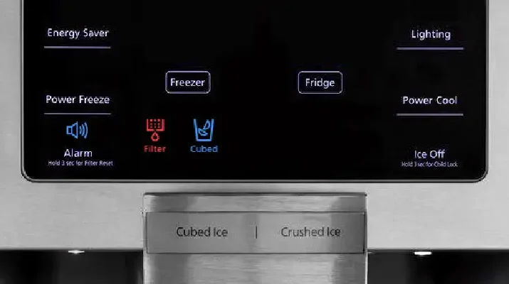 LG refrigerator error
