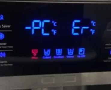 Samsung refrigerator error