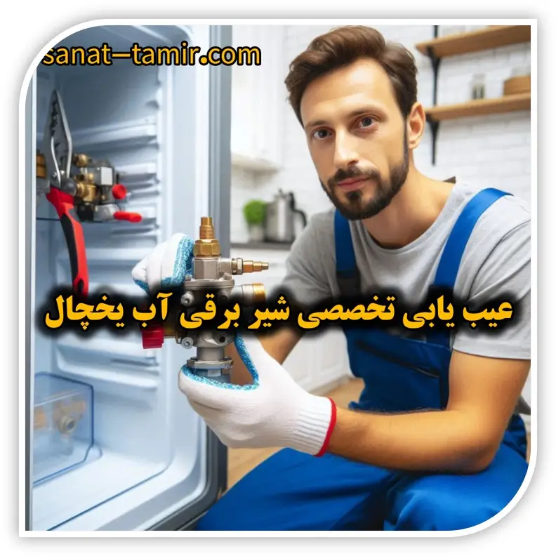 علائم و خرابی شیر برقی آب یخچال (3)