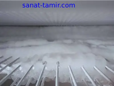 روش رفع جمع شدن آب کف فریزر