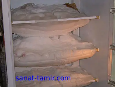 چرا یخچال برفک می‌زند؟