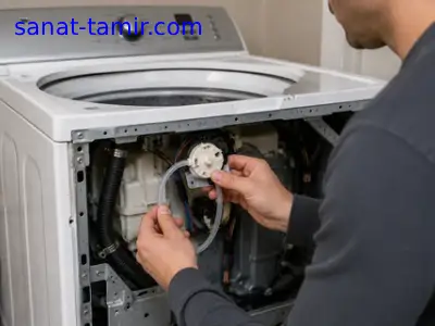 چطور بفهمیم چرا لباسشویی آبگیری نمی کند؟