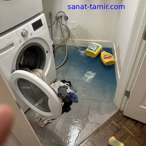 سؤالات متداول درباره علت آب دادن لباسشویی از زیر