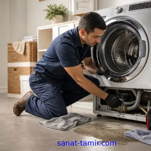 چک‌لیست نهایی برای پیدا کردن علت نشتی لباسشویی